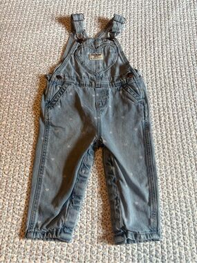 OshKosh B'gosh Heart Denim Overalls